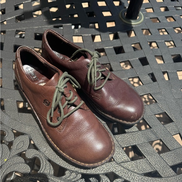 Born Women’s Brown Leather Oxford Shoes size 8 - Picture 15 of 16